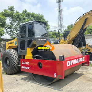 Rouleau compresseur vibrant à double tambour Dynapac CA 301D d'occasion de bonne qualité, moteur DEUTZ, modèle 2018, en promotion pour la construction routière - Product Image 6