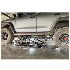 Mobile Scissor Lift Mid Rise Movable <span class=keywords><strong>Hoist</strong></span> dengan Lever Quick Jack Hydraulic Car Lifter untuk Perawatan - Product Image 2