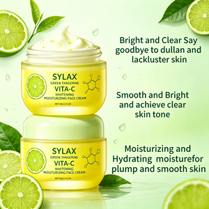Crème VC <span class=keywords><strong>Orange</strong></span> Verte Premium 5% Niacinamide Estompe les <span class=keywords><strong>Taches</strong></span> Brunes Éclaircit & Hydrate Vente en Gros Usine & OEM/ODM Disponibles - Product Image 3