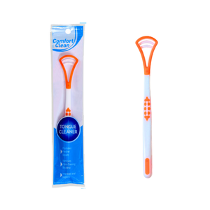 Đầy Màu sắc rộng Silicone cao su đầu và nhựa lưỡi <span class=keywords><strong>scraper</strong></span> cho hiệu quả lưỡi làm sạch - Product Image 1