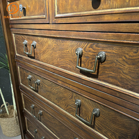 Design haut de gamme Personnalisable De Luxe Buffet Villa Antique En Bois Massif Vintage Côté Armoire Appartement Salon Meubles