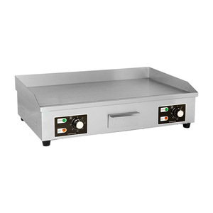 Plancha Eléctrica de <span class=keywords><strong>Hierro</strong></span> Fundido Antiadherente con Control de Temperatura para Freír, Asar Tofu y Carne, Equipo para <span class=keywords><strong>Cocina</strong></span> Comercial - Product Image 1