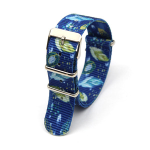 Drop Shipping migliori cinturini per <span class=keywords><strong>orologi</strong></span> personalizzati in Nylon con stampa floreale sfusa da 20mm per cinturini per <span class=keywords><strong>orologi</strong></span> Samsung <span class=keywords><strong>Galaxy</strong></span> stampati OEM - Product Image 5