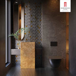 กระเบื้องติดผนัง<span class=keywords><strong>ท</strong></span>ำมือสีดำเม<span class=keywords><strong>ท</strong></span>ัล<span class=keywords><strong>ล</strong></span>ิก กระเบื้องแฮนด์เมดสำหรับห้องครัวสไต<span class=keywords><strong>ล</strong></span>์ล<span class=keywords><strong>อฟ</strong></span><span class=keywords><strong>ท</strong></span>์อุตสาหกรรมและตกแต่งภายในสำนักงานสมัยใหม่ - Product Image 2