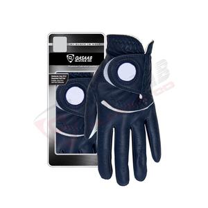 Qasaab <b>Gloves</b> Company's Customized Logo High Quality Cabretta-Leather Golf <b>Gloves</b> Left & Right Hand Made With PU-Material - Product Image 6