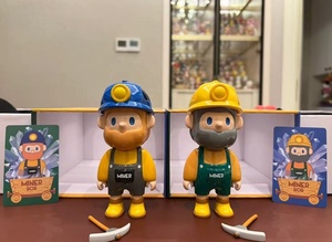 คอลเลกชั่นคนงานเหมืองบ๊อบจากเกษตรกรผู้สะสมมาร์สคนงานเหมืองเครื่องประดับตกแต่งอินเทรนด์ของขวัญสุดเซอร์ไพรส์ - Product Image 3