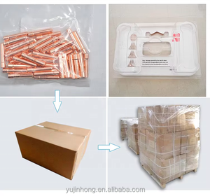 रोबोट वेल्डिंग संपर्क टिप क्रोमियम-ज़िरकोनियम कॉपर मिग/माग वेल्डिंग तार गाइड नोजल संपर्क संपर्क टिप - Product Image 6