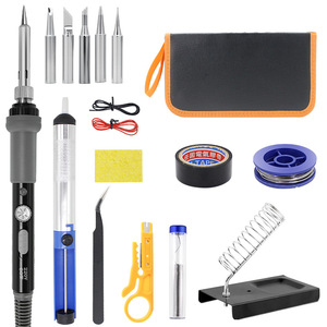 Kit de fer à souder à température réglable 200C-480C, chauffage en céramique, ensemble d'outils de réparation électronique domestique - Product Image 5