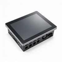 Komputer Layar Sentuh Terintegrasi 12,1 Inci Tahan Air IP65 Multi Port COM RS485 RS232 Tanpa Kipas Panel PC Sentuh Industri