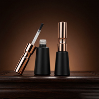 Flacon de vernis à ongles en verre 9ml 10ml avec bouchon pinceau, couleur Pantone personnalisée, service d'impression pour flacon de gel vide