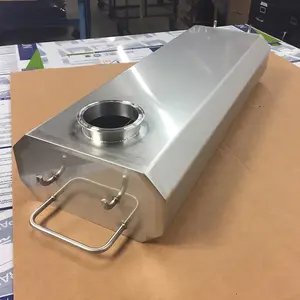 high quality factory direct OEM made inox 201 304 316 parts fabrication brushing treatment welding stainless steel meter box