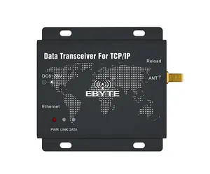 Ebyte Oem Odm E90-DTU(433C30E) hoge Snelheid Draadloze Module 433M Continu Transmissie Radio RS485/232 Ethernet Gateway