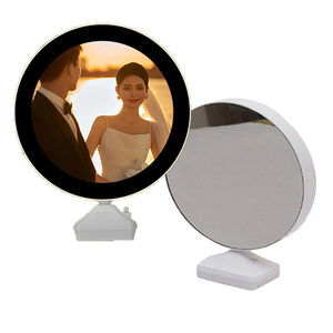Cadre <span class=keywords><strong>photo</strong></span> LED magique personnalisé en forme de rectangle / rond / cœur / fleurs pour cadeaux / décoration de Noël - Product Image 1
