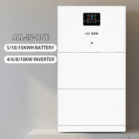 Batterie Lithium Fer Phosphate (LiFePO4) Modulaire et Empilable 51.2V 5-10kW AC, Système Hybride Étanche IP65 avec BMS Intelligent 200Ah