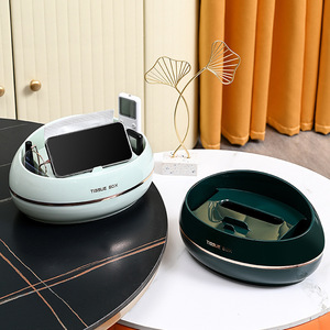 Boîte à mouchoirs multifonctionnelle AMNGENT avec support pour téléphone pour salon, bureau, salle de bain - Product Image 4