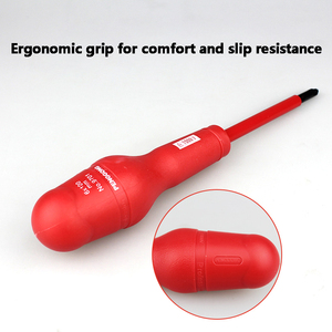 Set cacciavite magnetico ad alta resistenza con isolamento ad alta tensione-punte a testa piatta e Phillips-Set di <span class=keywords><strong>cacciaviti</strong></span> da <span class=keywords><strong>elettricista</strong></span> - Product Image 5