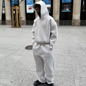 Pantaloni da jogging personalizzati da uomo in pile a zampa - Product Image 3