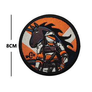 เทปมหัศจรรย์ลายยูนิคอร์นสำหรับติดด้านนอกทะเลกระเป๋าปักและแผ่นปะหมวก - Product Image 2