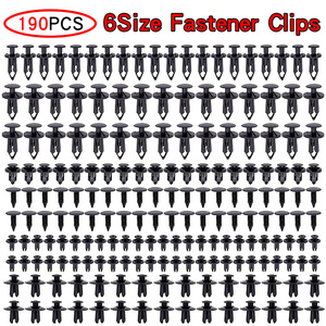 Clips de fixation pour voiture, rivets, 6 types, 190 pièces, clips de fixation pour pare-chocs et garde-boue en PP, pour remplacement et réparation - Product Image 3