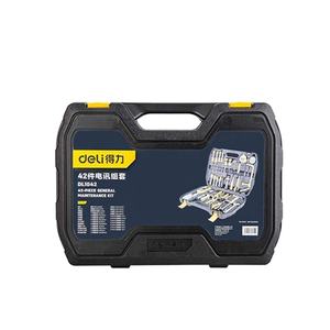 Boîte à outils multifonctionnelle complète pour électriciens, télécommunications, usage domestique quotidien, 42 pièces, étui rigide, support OEM - Product Image 5