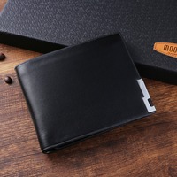 Jam Tangan Quartz Pria dengan Kemasan Mewah, Dompet Sabuk, Kombinasi Sederhana Kreatif, Set Hadiah Mewah untuk Ulang Tahun dan Festival