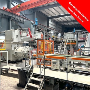 Machine de fabrication de briques rouges entièrement automatique, extrudeuse sous vide, machine à briques avec contrôle PLC - Product Image 5