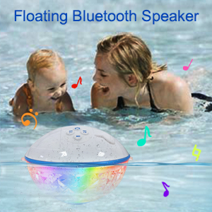 Haisound Hồ Bơi Nổi IP68 Loa Chống Thấm Nước Di Động Với Âm Bass Sâu Và Đầy Màu Sắc LED Ánh Sáng Cho Bể Bơi Bồn Tắm Nhà Đảng - Product Image 2