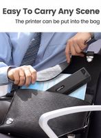Printer Thermal Portabel Phomemo A284, Printer Thermal, Printer Thermal A4 Portabel Tanpa Tinta Mini Nirkabel