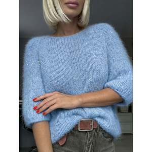 เสื้อสเวตเตอร์แขนสั้นปักเลื่อมเฮลล์เบลา 0XL เสื้อสเวตเตอร์ผู้หญิง - Product Image 1