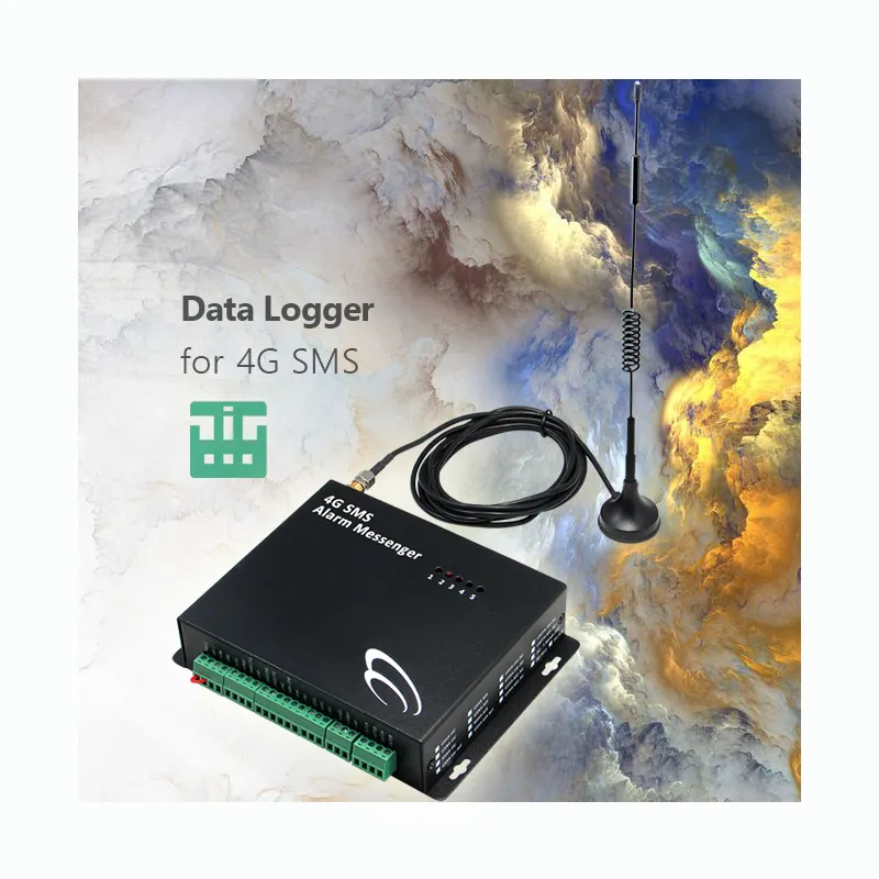 Máy Ghi Dữ Liệu Gsm Modbus SMS Lora 4G Máy Kiểm Soát Độ Ẩm Nhiệt Độ Phòng