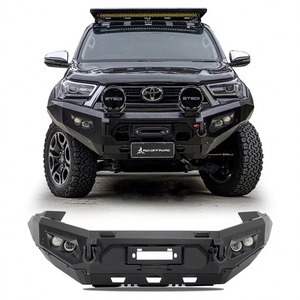 กันชนเหล็กหน้า-หลัง รุ่น F12 Series HAMER 4x4 สำหรับรถกระบะ TOYOTA HILUX REVO <span class=keywords><strong>ROGUE</strong></span> CONQUEST ปี 2021 2022 223 2024 - Product Image 1