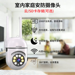 เจไอโอทีลิงค์กล้องไร้สายไวไฟเลนส์ 4 มม. การมองเห็นได้ในเวลากลางคืนการเฝ้าระวังความปลอดภัยภายในอาคารพร้อมระบบเสียงสองทางที่เก็บข้อมูลบนคลาวด์ - Product Image 4