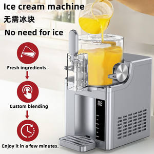 Machine à crème glacée commerciale 110-240V, prise américaine, machine à neige entièrement automatique multifonctionnelle pour les entreprises alimentaires - Product Image 5