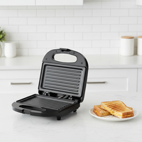 ORVICA Grille-sandwich électrique multifonction domestique, gaufrier, four à gâteaux, appareil à petit-déjeuner, panneaux à sandwich ORM-8873