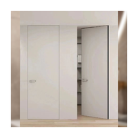 Le plancher aux charnières cachées réglables de porte de plafond a caché les portes en bois invisibles pour la pièce de maisons