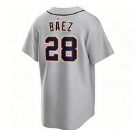 Maillot de baseball brodé en gros 2026 – 24 Cabrera, 20 Torkelson, Tarik Skubal, 35 Verlander, 7 McGonigle, 28 Baez, 31 Greene