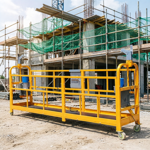 Plataforma <span class=keywords><strong>de</strong></span> Trabajo Suspendida Industrial Zlp con Capacidad <span class=keywords><strong>de</strong></span> Carga <span class=keywords><strong>de</strong></span> 800 kg, Acero Galvanizado para Elevación <span class=keywords><strong>de</strong></span> Materiales <span class=keywords><strong>de</strong></span> Construcción y Pintura - Product Image 1