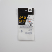 Sacs refermables à fermeture éclair en plastique composite, scellés sur trois côtés, petite taille, pour attaches de câbles, petits articles ménagers, emballage personnalisé