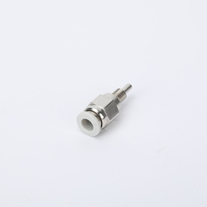 <b>Dedicated</b> Connector Pneumatic Quick-Connect Air Hose 8-M6 Threaded Straight Laser Head 6-M6 Split Thread - Product Image 2