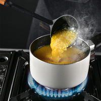 Ensemble de 7 ustensiles de cuisine en silicone de qualité alimentaire avec manche en bois de hêtre, spatule et cuillère en silicone résistant à la chaleur, antiadhésif et antidérapant
