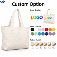 Sac fourre-tout de plage personnalisé en toile épaisse avec poignées en corde, impression numérique, grande capacité, sac à main pour les vacances d'été