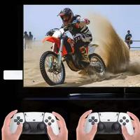 Console de jeu rétro classique M15 Game Stick 4K HD Video M8 Pro, portable, plus de 30000 jeux, stick TV, PS1/SFC/FC, mémoire 64 Go, carte TF 64 Go