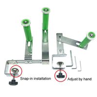 Dispositif de recul pour machines à coudre industrielles (point noué, surjeteuse) – Supports de pression, supports en caoutchouc, cadre élastique