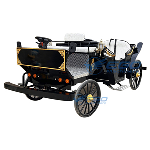 Carruaje Eléctrico de Lujo Estilo Europeo para Paseos Turísticos en Parques al Aire Libre, Carruaje de Princesa para Bodas en Venta - Product Image 3