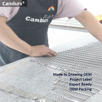 Câble flexible SS 316 X Tend avec manchons en acier inoxydable pour systèmes de sécurité architecturaux OEM