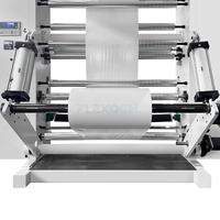 Machine d'impression flexographique à grande vitesse pour l'emballage alimentaire, imprimante de rouleaux de film plastique, 4, 6, 8 couleurs