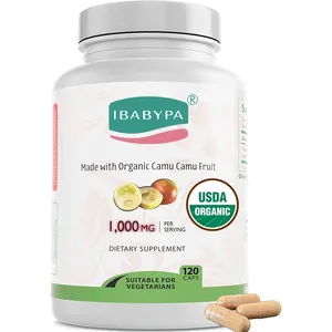 Anti-Aging Capsules 1,000mg, Packed with Natural VIT C Immune Support Supplement & Anti-Aging for Skin Camu Camu Capsules