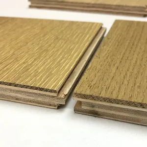 20 रंग अनुकूलन योग्य विस्तृत प्लैंक वॉश परेशान लकड़ी के फर्श यूरोपीय सफेद ओक औद्योगिक हार्ड लकड़ी के फर्श