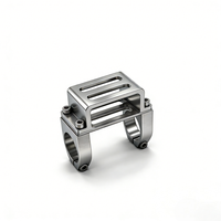 Support de pulvérisateur de pesticides en acier inoxydable usiné CNC - AS150U, support fixe QS9L-M pour tuyau de 20-25 mm