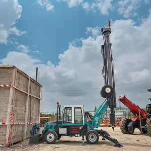 Sdlq แท่นขุดเจาะแบบหมุนล้อสี่เหลี่ยม LQ180 18mhydraulic เครื่องตอกเสาเข็มแบบพกพาสำหรับเครื่องตอกเสาเข็ม - Product Image 1